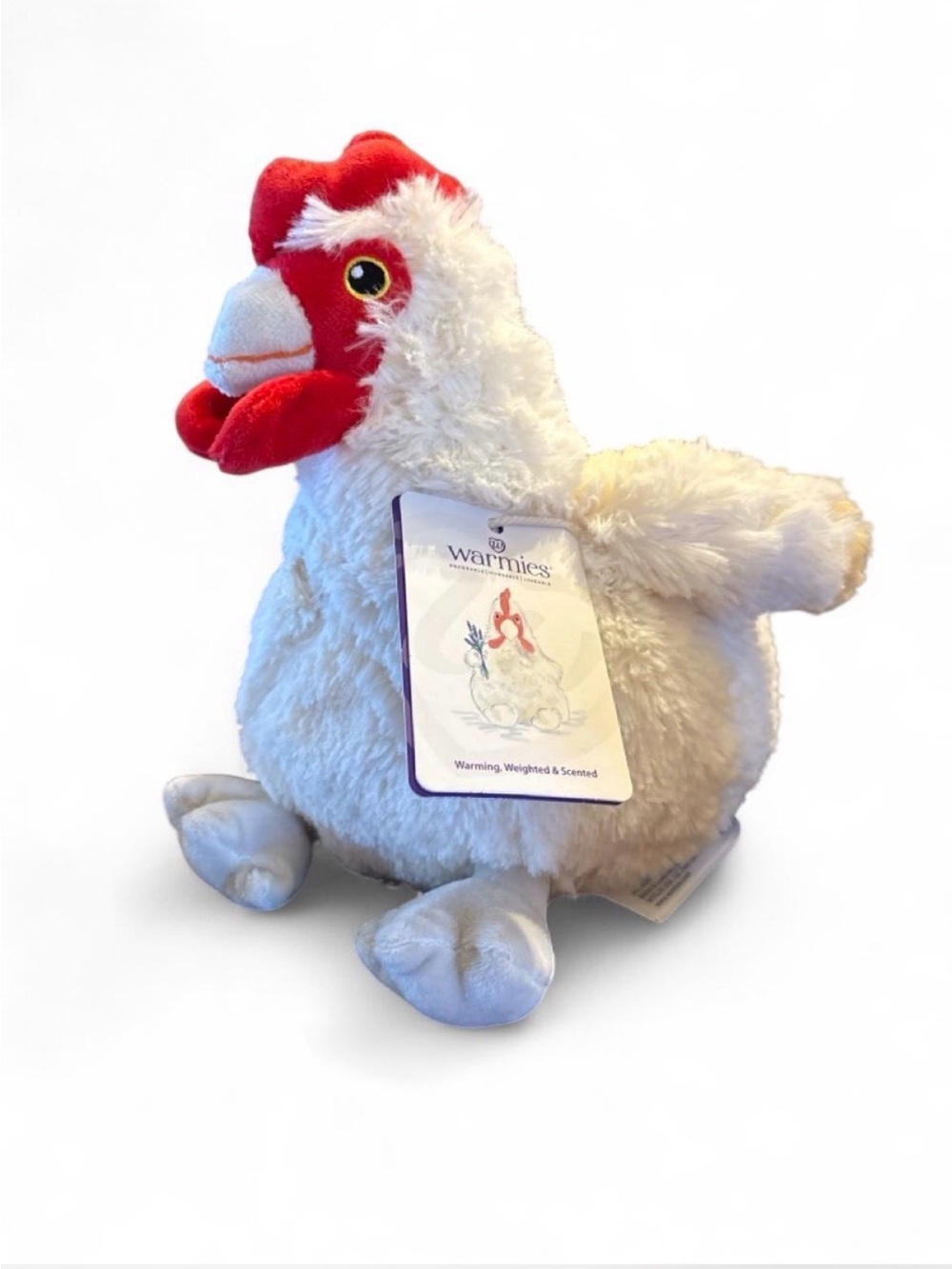 Chicken Warmies - White/Tan NWTS